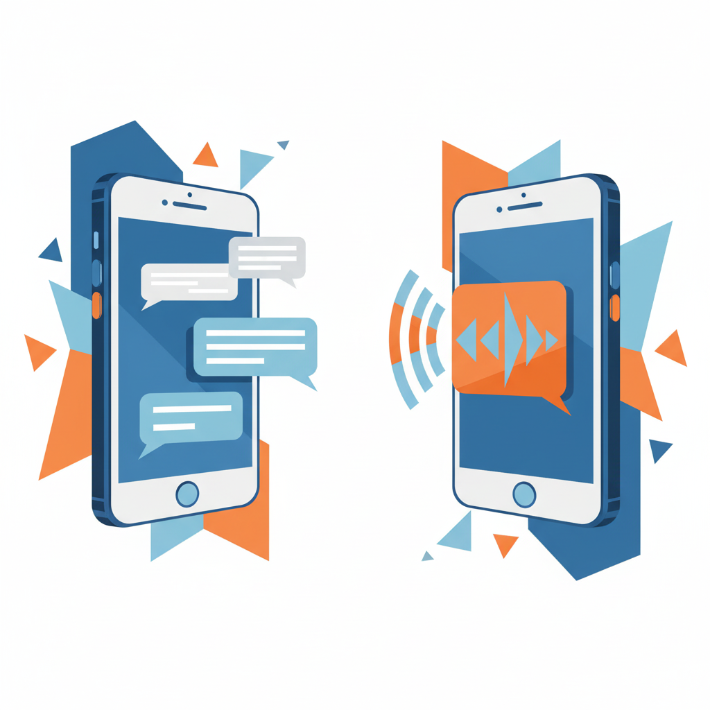 Phone screening vs text messaging comparison for recruiting