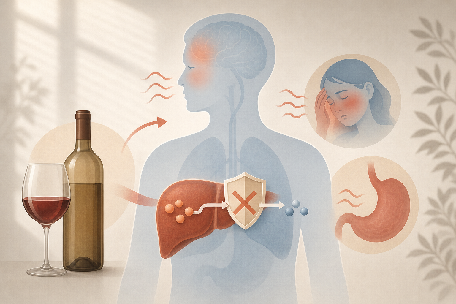 Illustration: How Antabuse (Disulfiram) Works