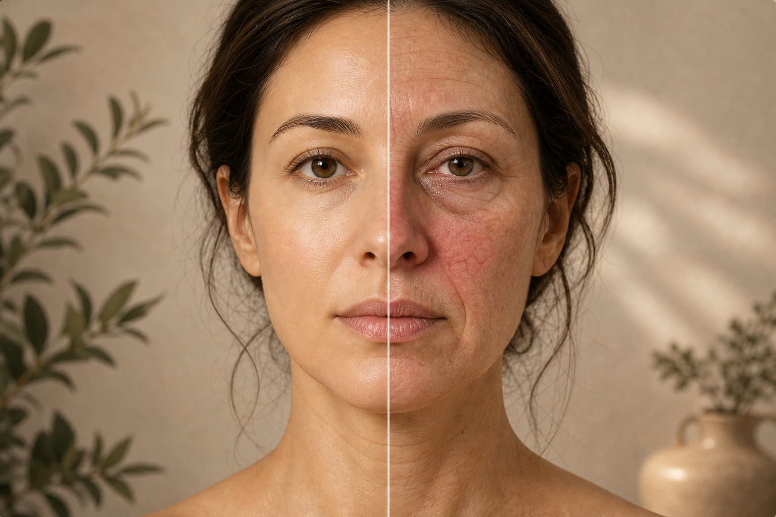 Illustration: How Alcohol Ages Your Face and Skin