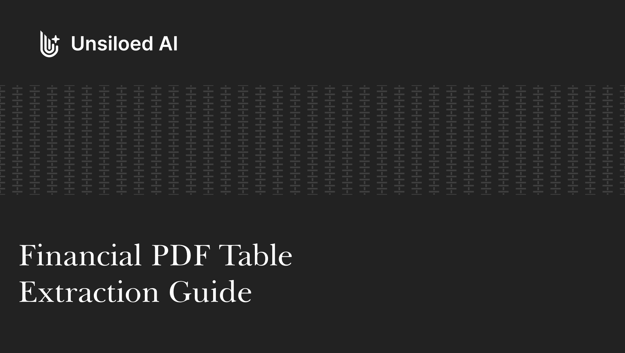 Financial PDF Table Extraction Guide (June 2026)