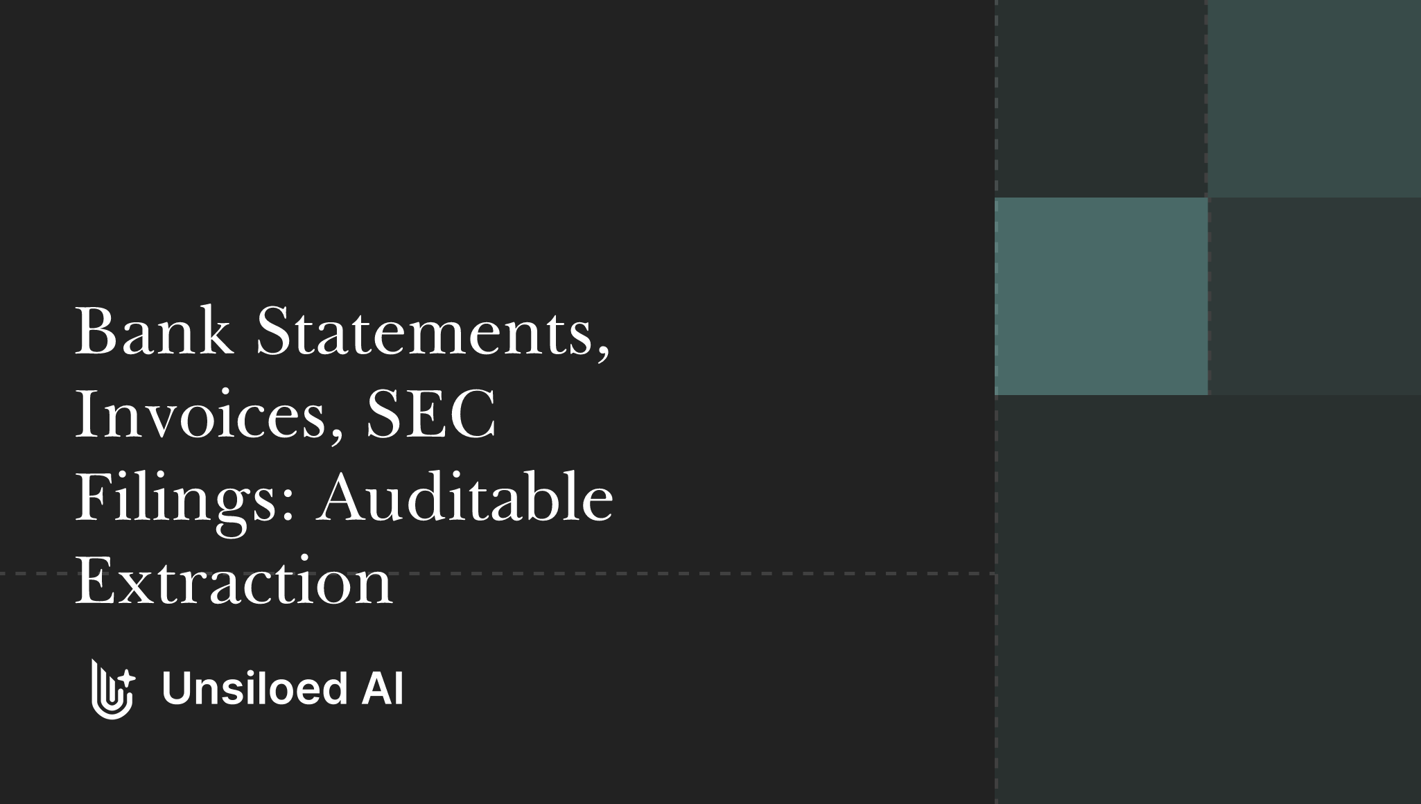 Bank Statements, Invoices, SEC Filings: Auditable Extraction (June 2026)
