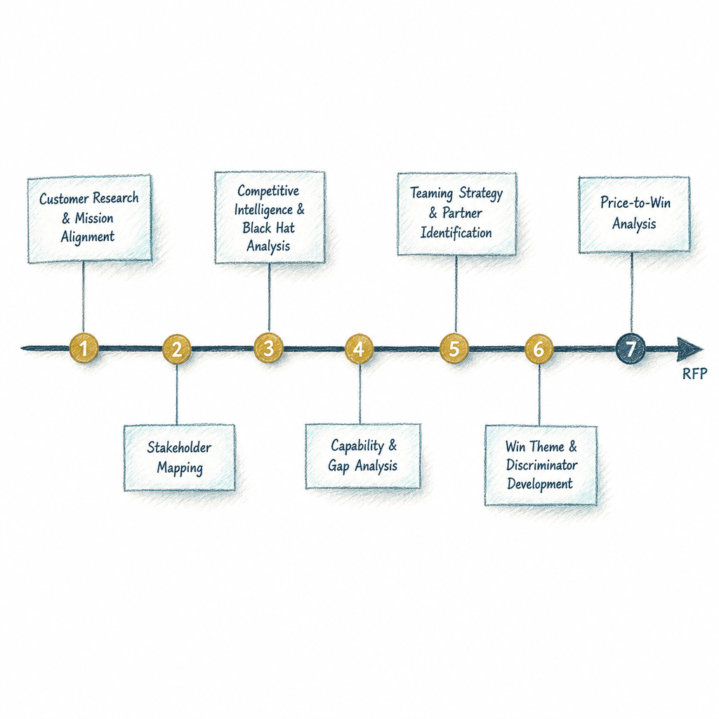 Solutioning Process Step-by-Step Federal Capture Planning 2027 | GovEagle
