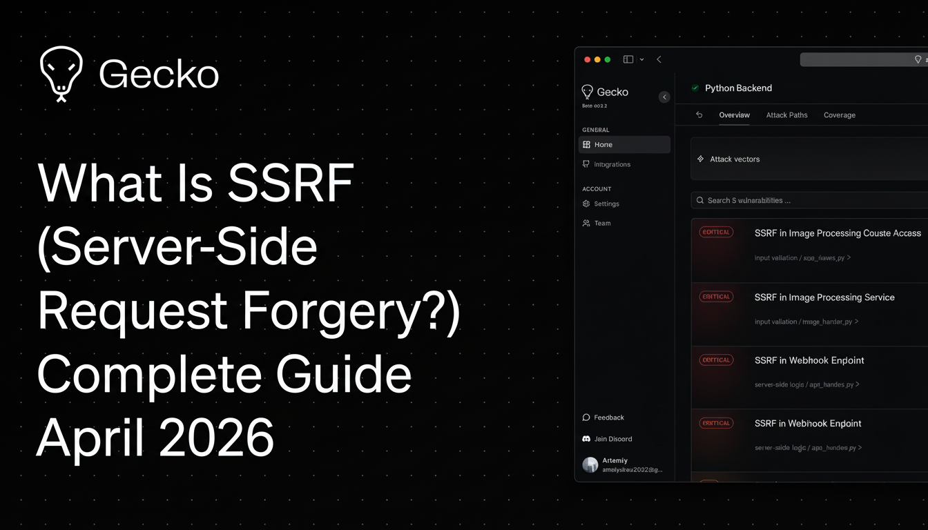 What Is SSRF (Server-Side Request Forgery)? Complete Guide April 2026