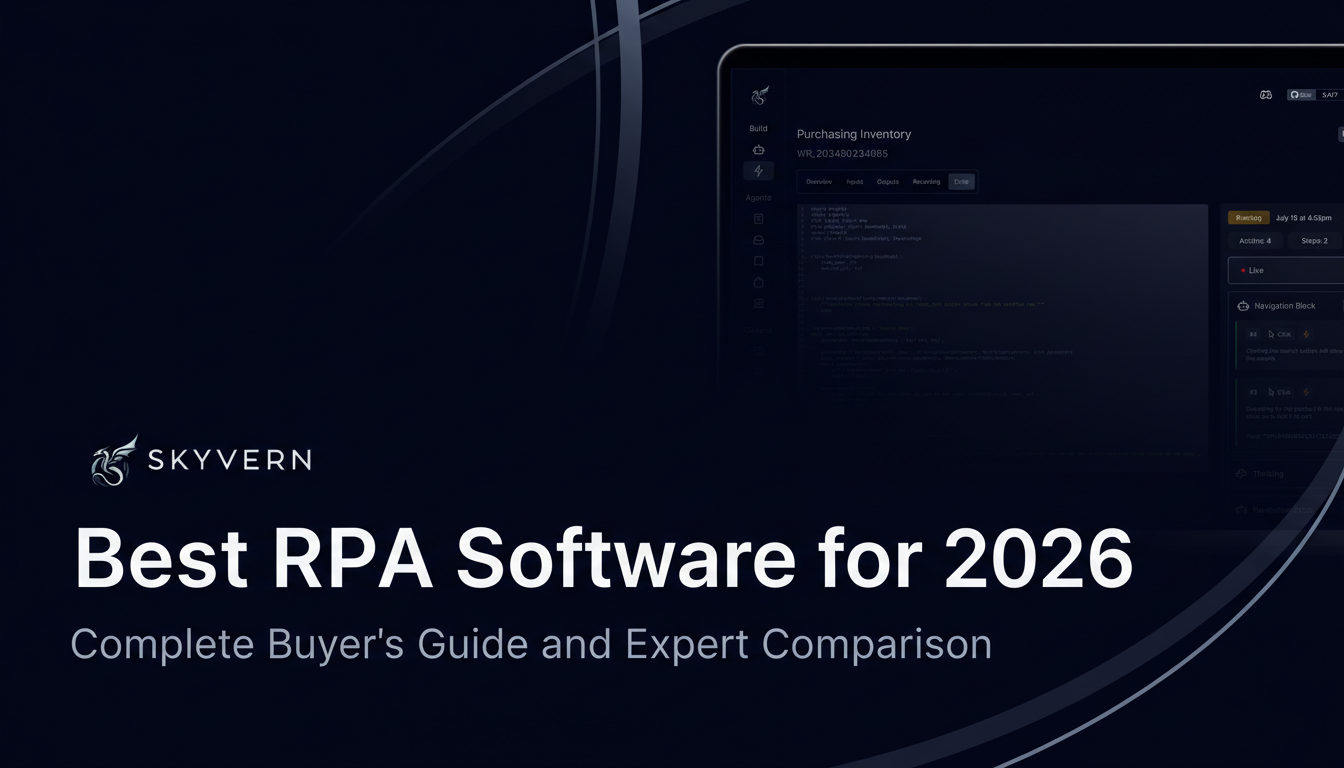 Best RPA Software for 2026: Complete Buyer's Guide and Expert Comparison