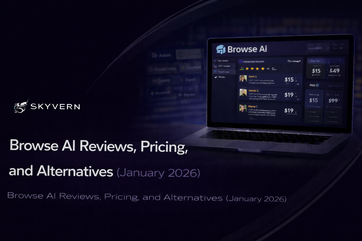 Best Browse AI Alternatives and Pricing (August 2026)