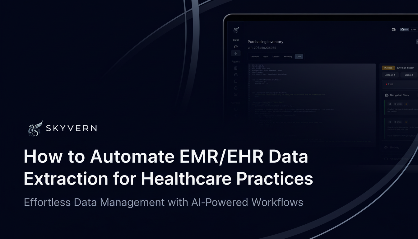 How to Automate EMR/EHR Data Extraction for Healthcare Practices (March 2026)