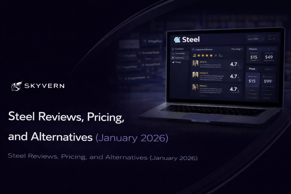 Steel Reviews, Pricing, and Alternatives (August 2026)