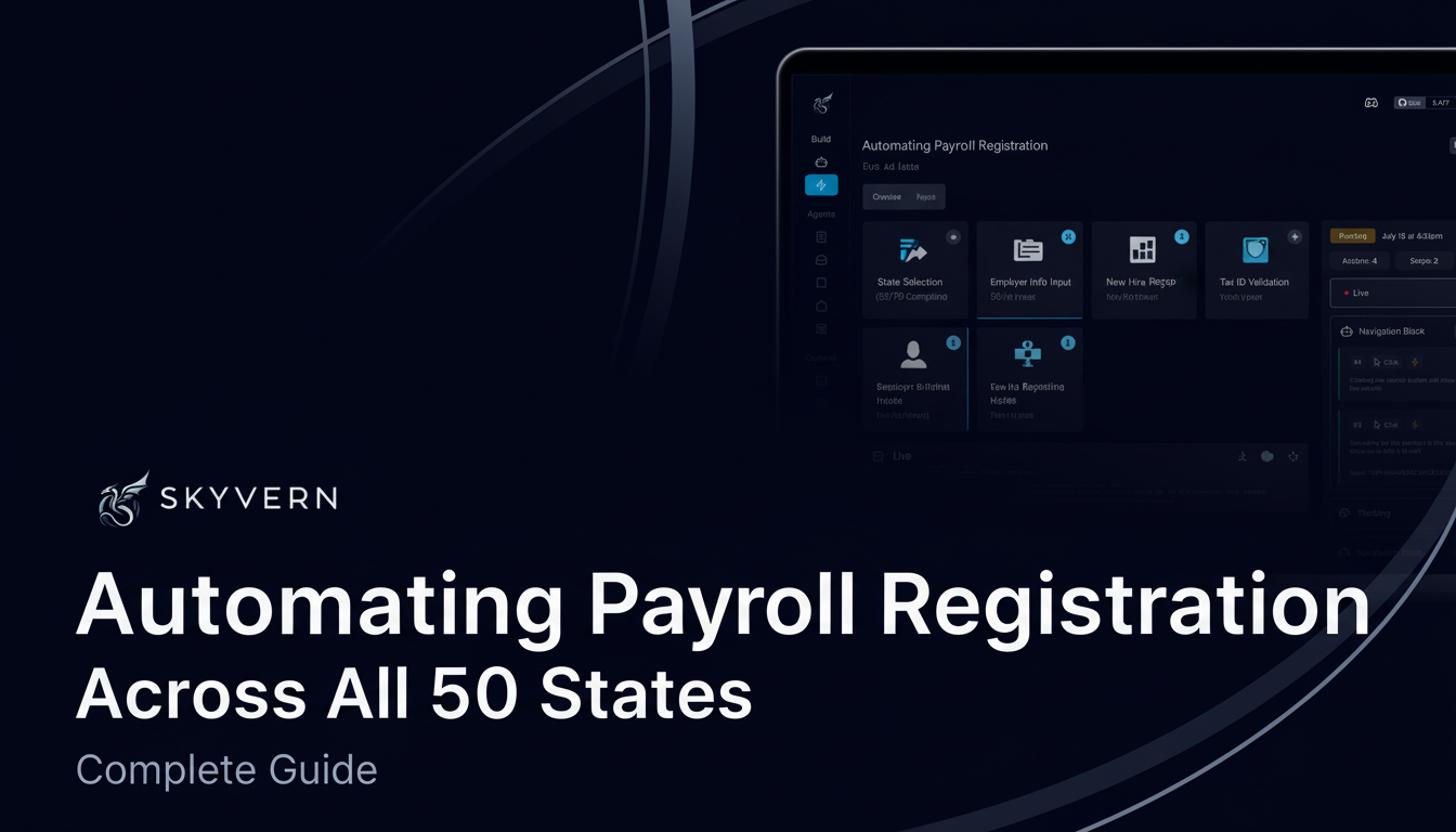 Automating Payroll Registration Across All 50 States: Complete Guide for March 2026