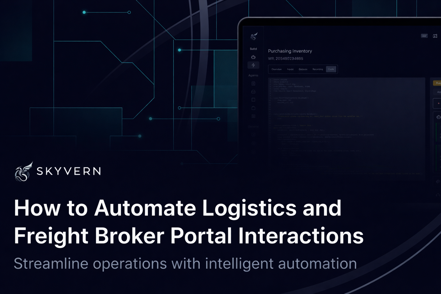 How to Automate Logistics and Freight Broker Portal Interactions (March 2026)