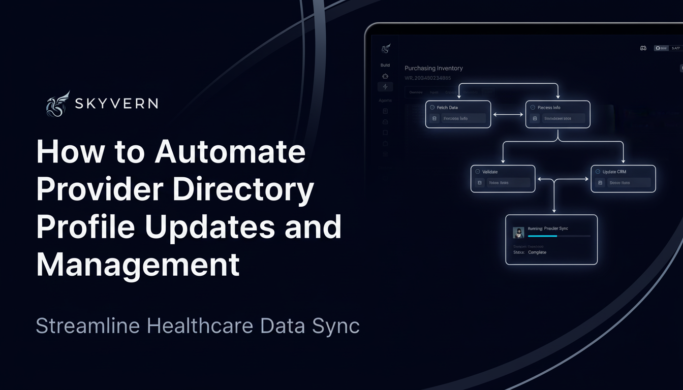 How to Automate Provider Directory Profile Updates and Management (March 2026)