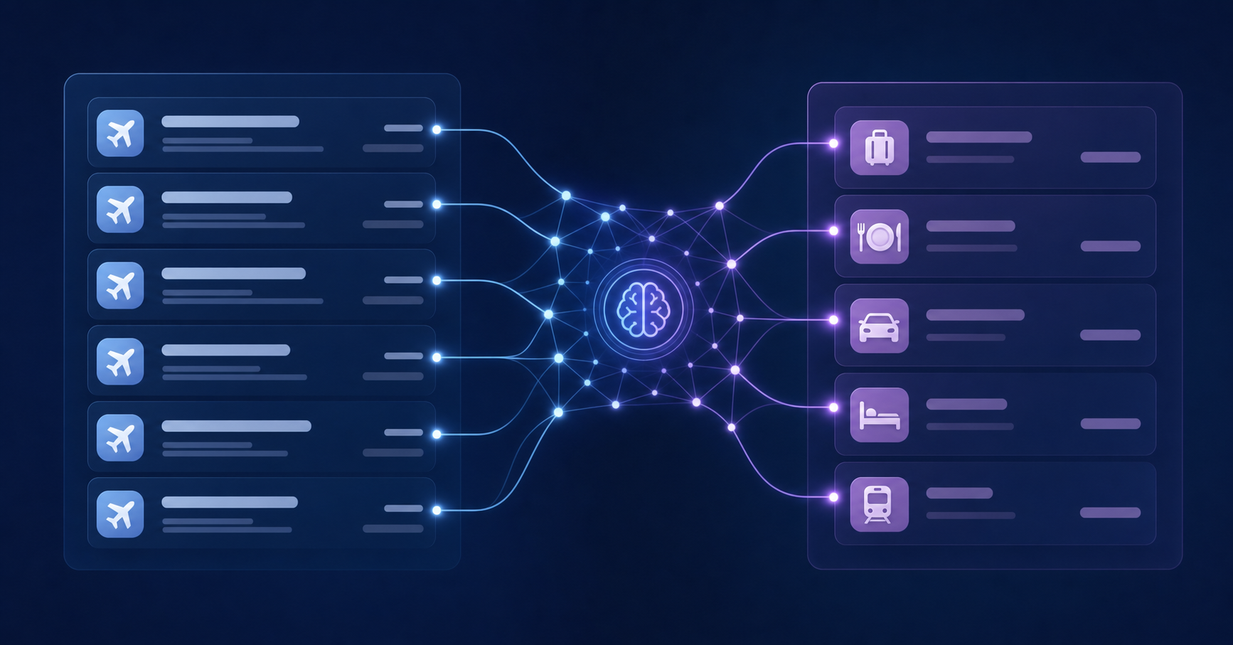 AI matching transaction variations to the correct accounting categories.